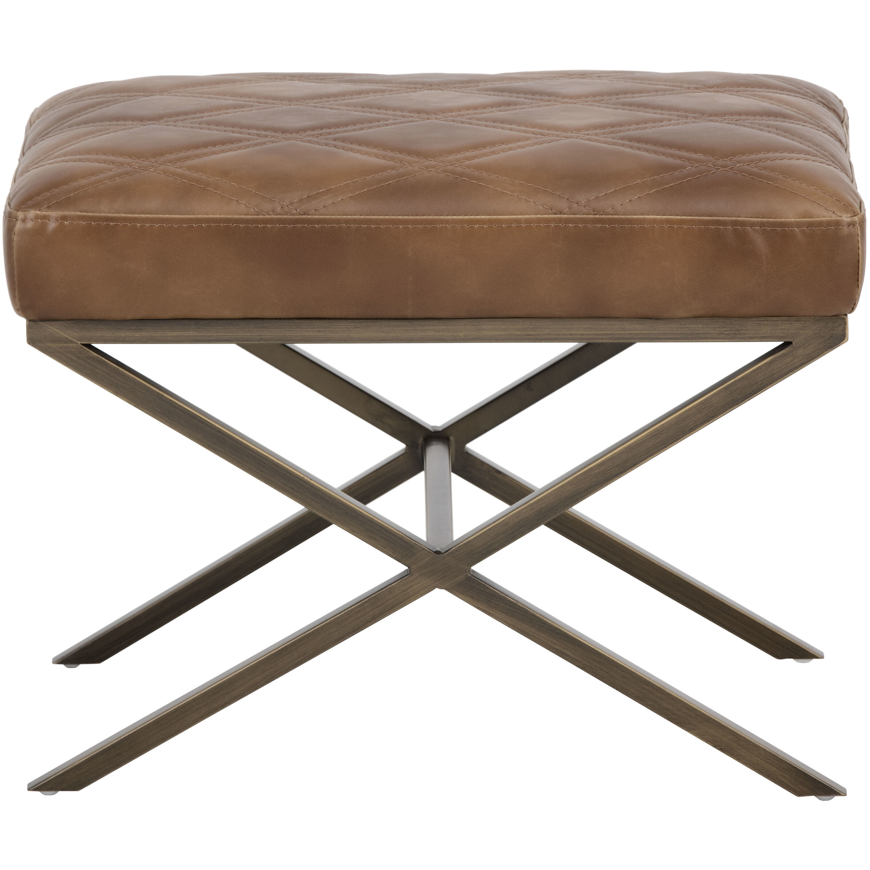 Wisconsin 18.5 inch Tobacco Tan Stool